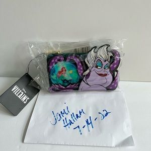 Loungefly wallet. New with tags. Smoke and pet free home. Ursula